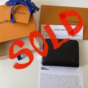 Louis Vuitton Zippy Coin Purse in Epi Leather